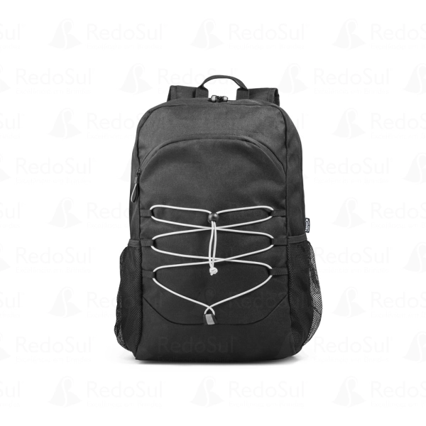 Mochila para notebook em poliéster reciclado de até 15.6 polegadas